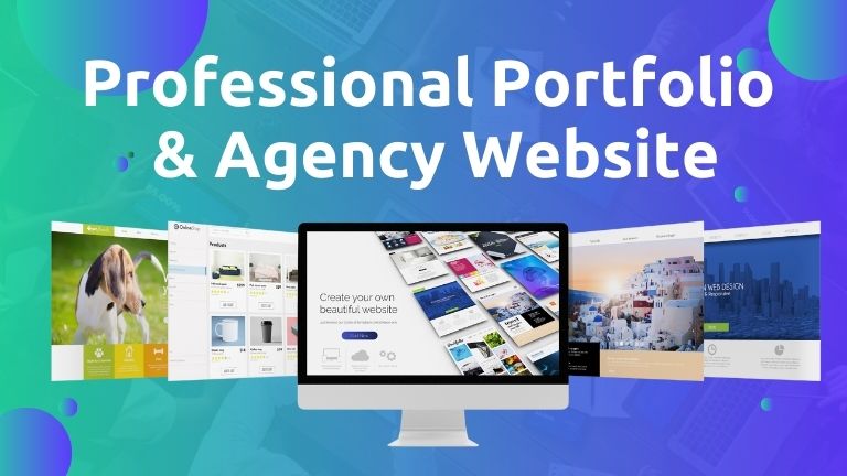 We will create a Professional Portfolio & Agency Website